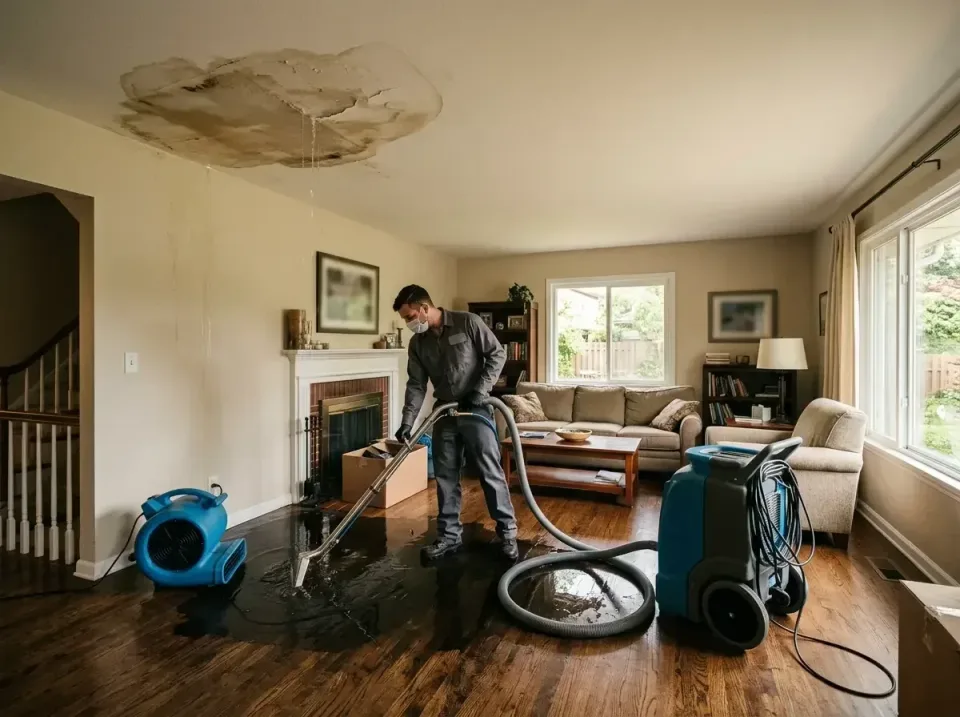 attic-pipe-burst-ceiling-drip-008 — frequently asked questions, Water Damage Restoration & Carpet Care in Forest Hills, MI